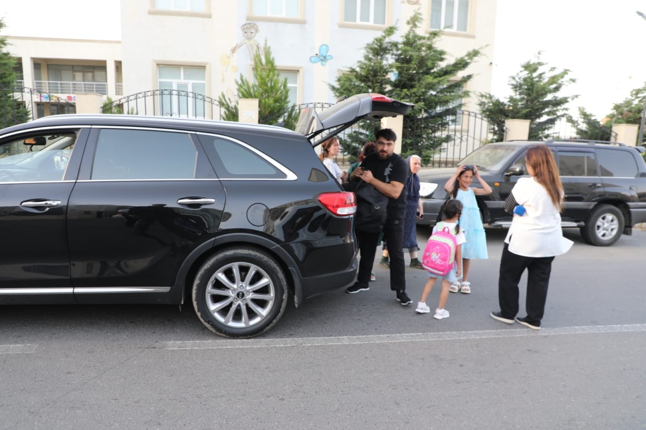 Köç karvanı Kəngərli kəndinə çatıb - FOTOLAR (YENİLƏNİB)